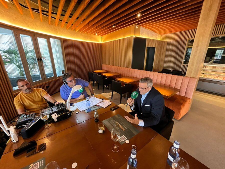 Luis Cuervas del Real, en Canal Sur Radio.