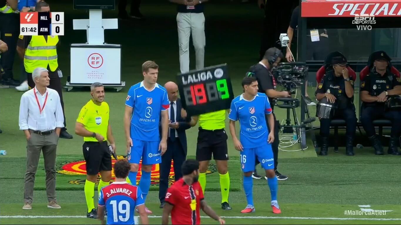  Sorloth duró poco más de 10 minutos en el campo (X)