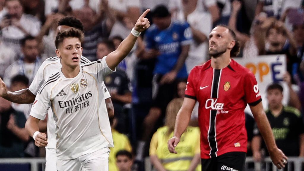  Arda Güler celebrando su gol en el Real Madrid - Mallorca (Fuente: EFE)