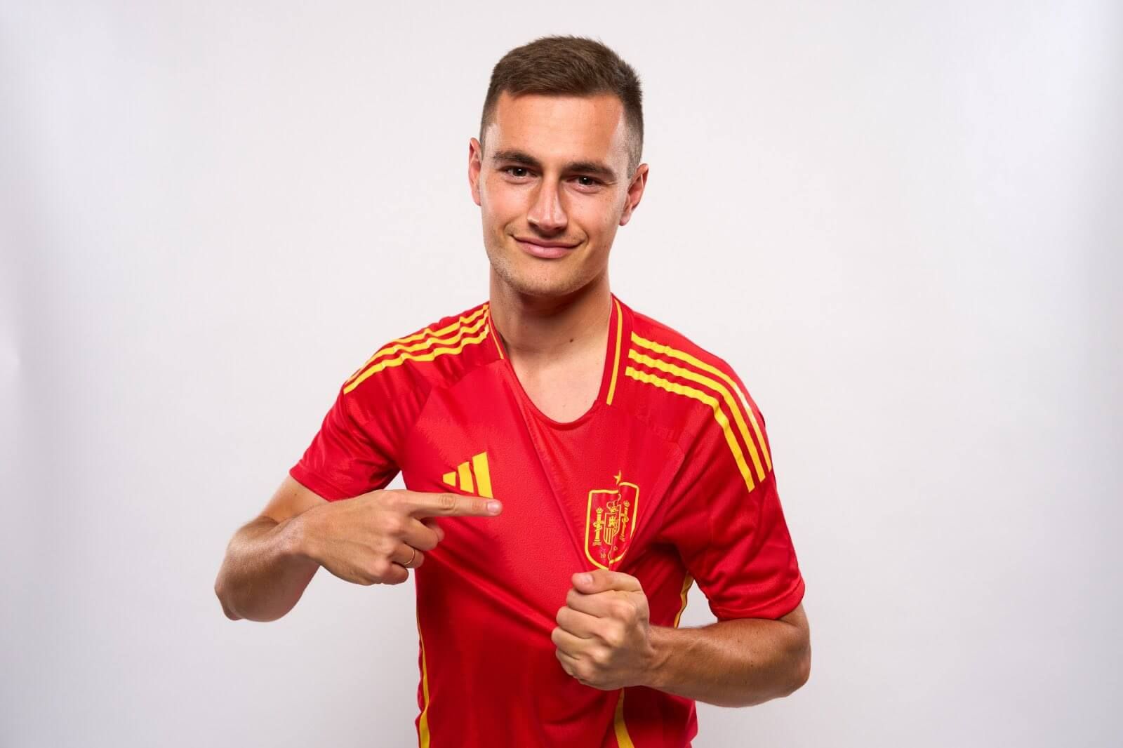  Jorge De Frutos con la camiseta de la selección española (RFEF)