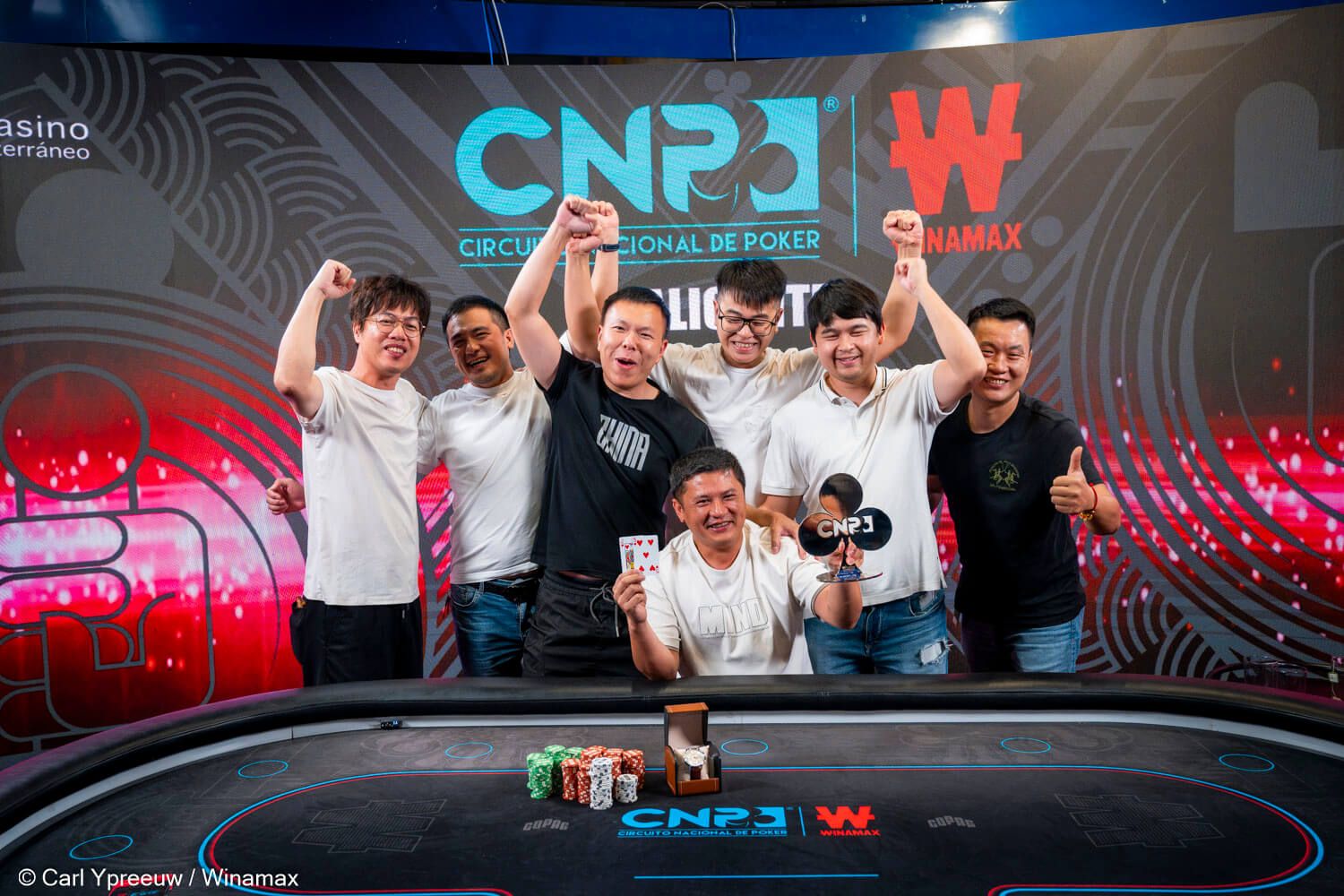 Hongbo Lin, campeón