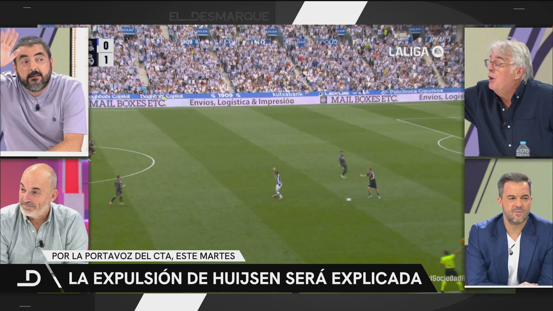 El debate sobre la expulsión de Huijsen (ElDesmarque Madrugada)