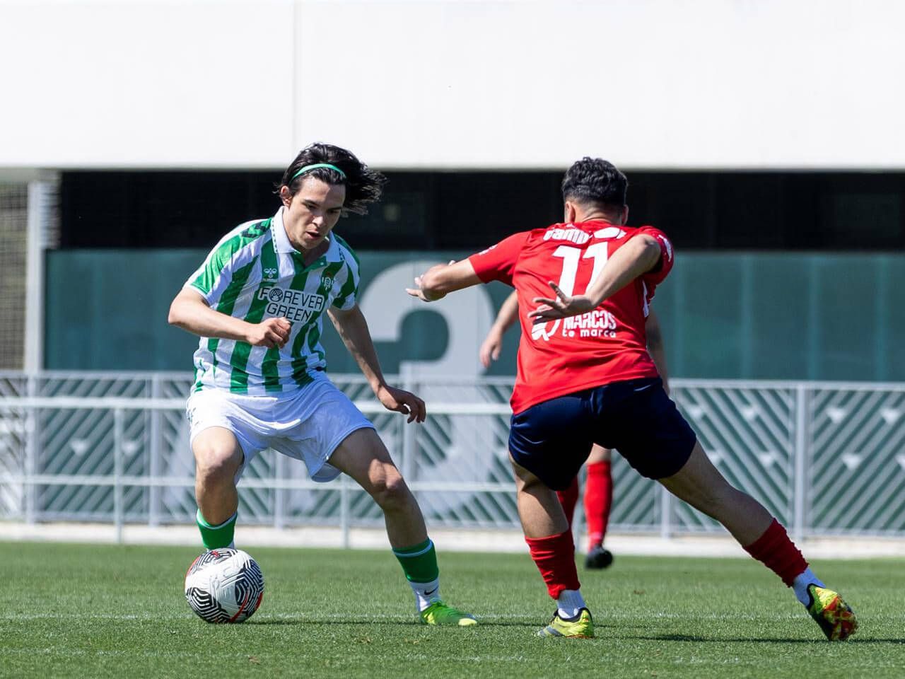  Iker Amores, con el Betis C la pasada campaña