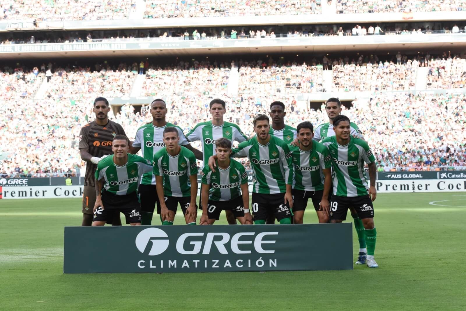  El once del Betis ante el Athletic.