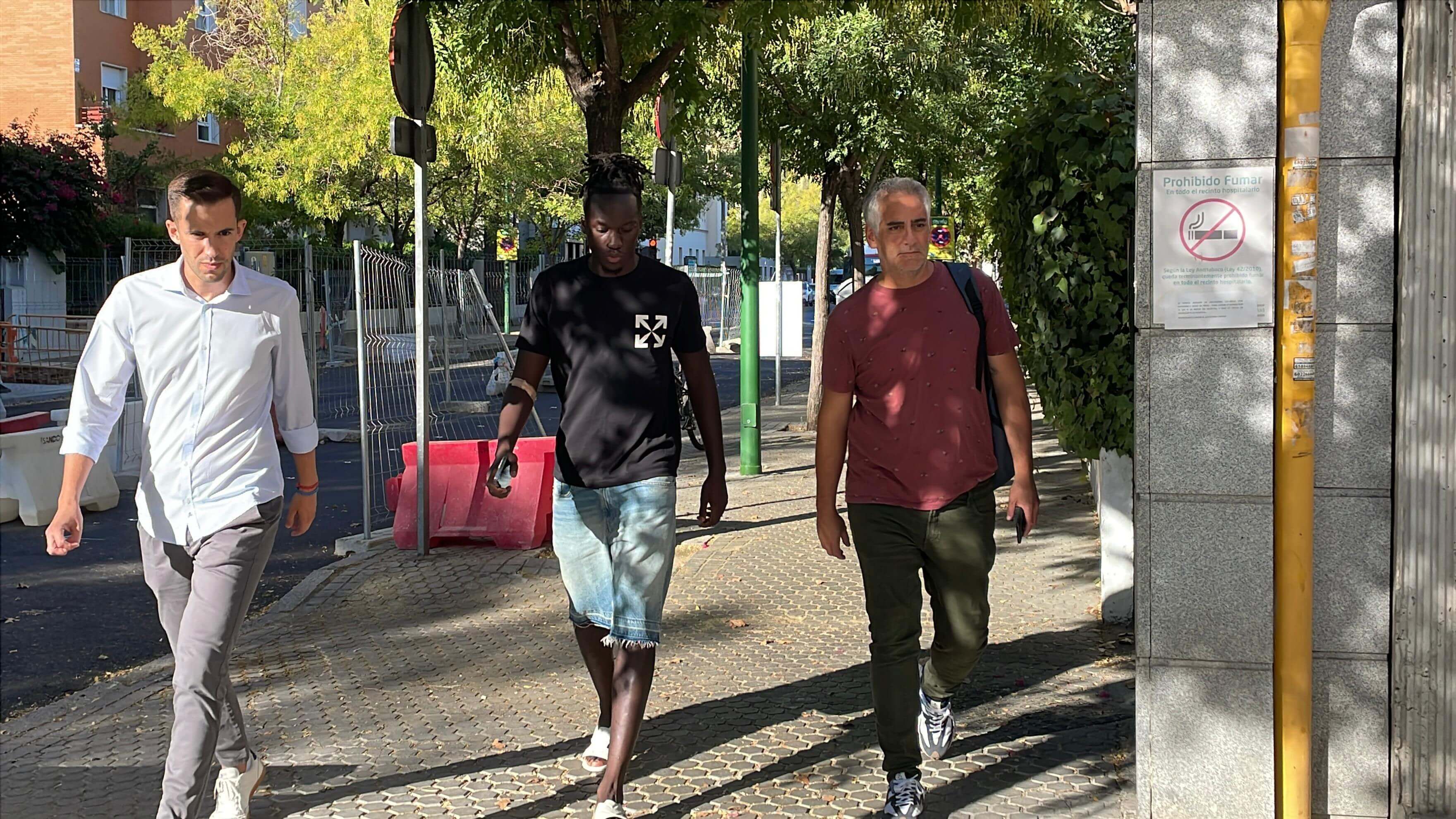  Batista Mendy, antes de pasar reconocimiento médico.
