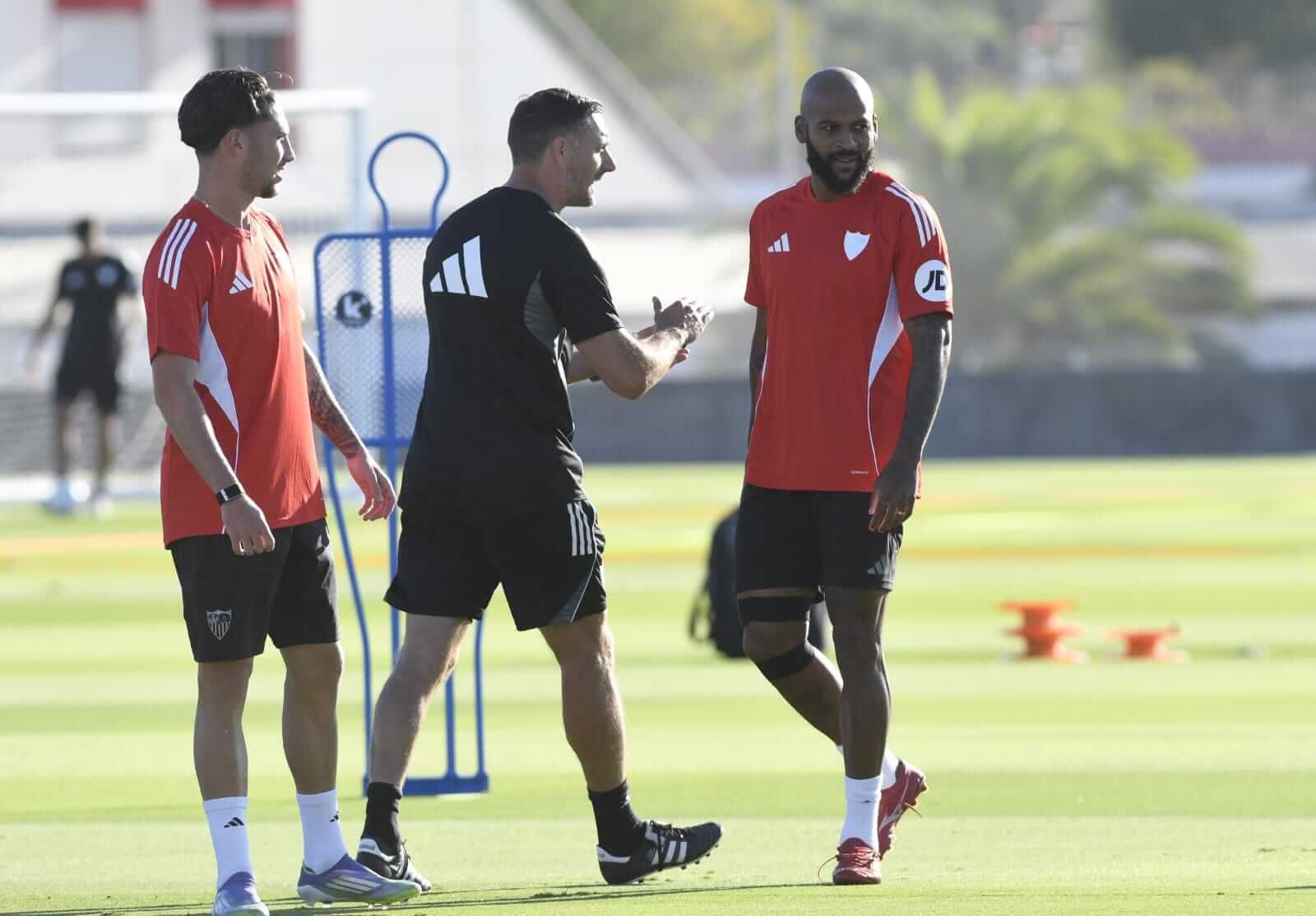 Guido Bonini, con Marcao.