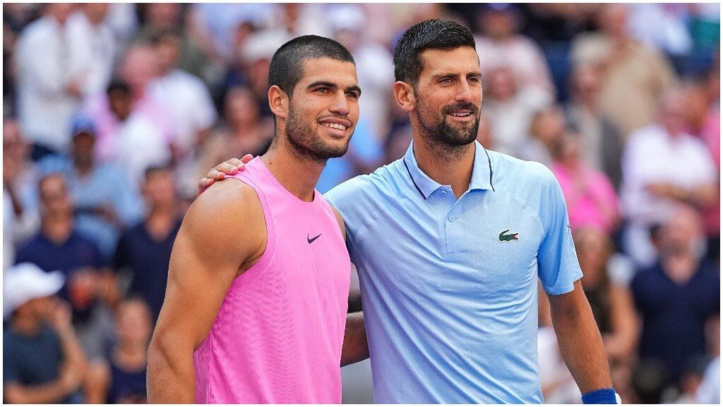  Carlos Alcaraz y Novak Djokovic se juegan el pase a la final del US Open.
