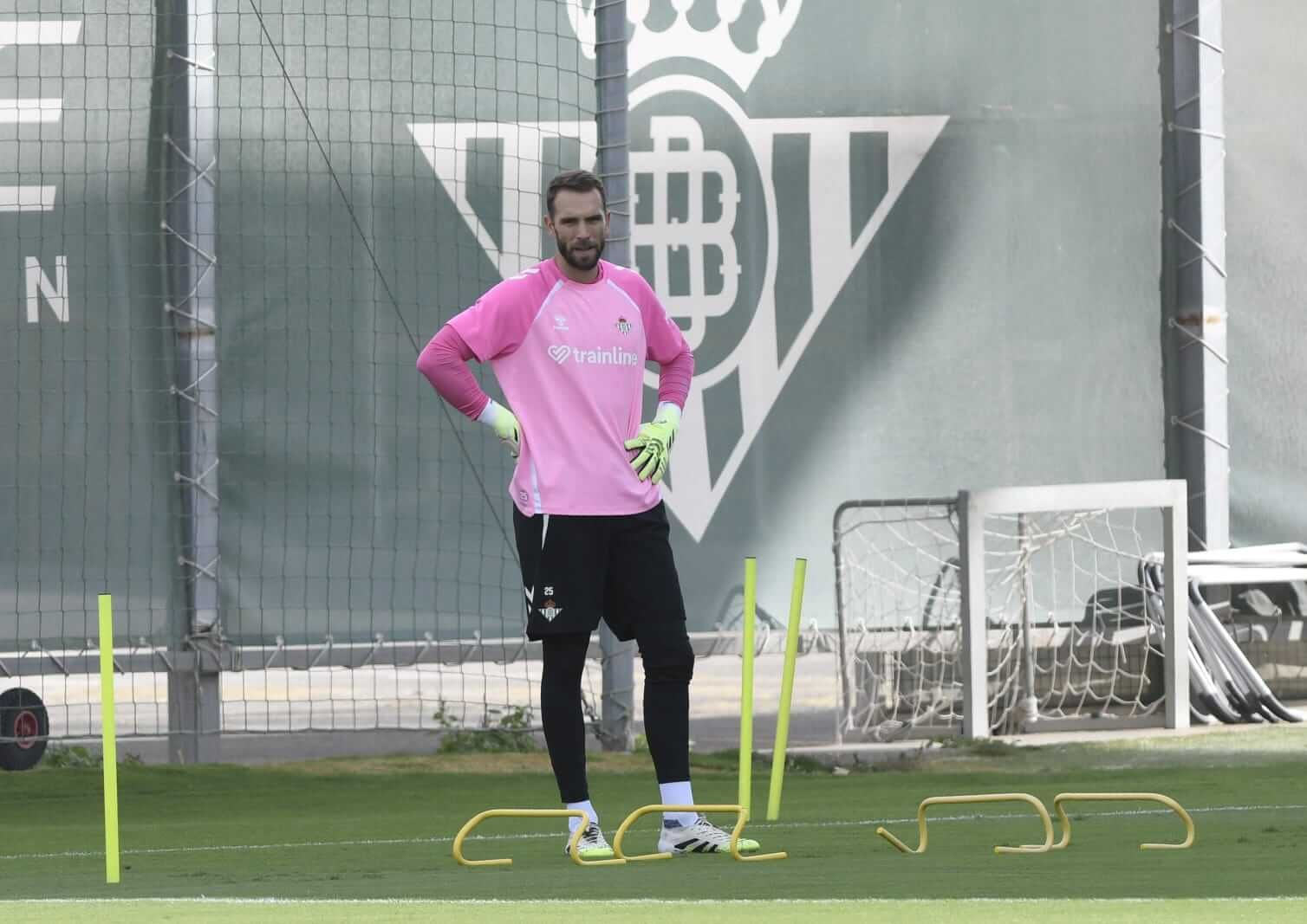  Pau López, en la sesión del martes.