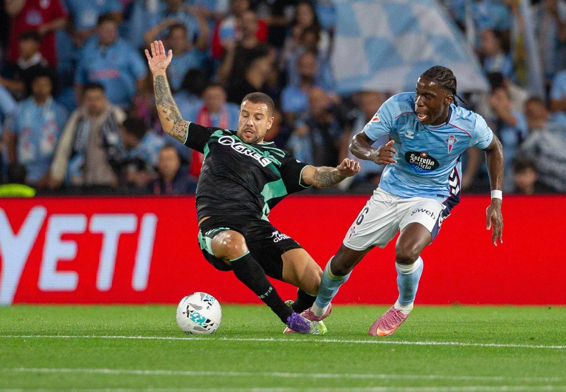 Aitor Ruibal, ante el Celta