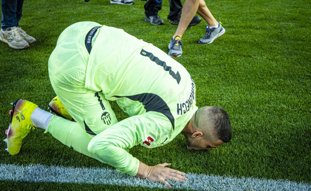 Jaume Doménech se retira (Foto: Valencia CF)