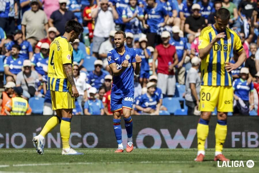  Lance del Getafe-Real Oviedo.