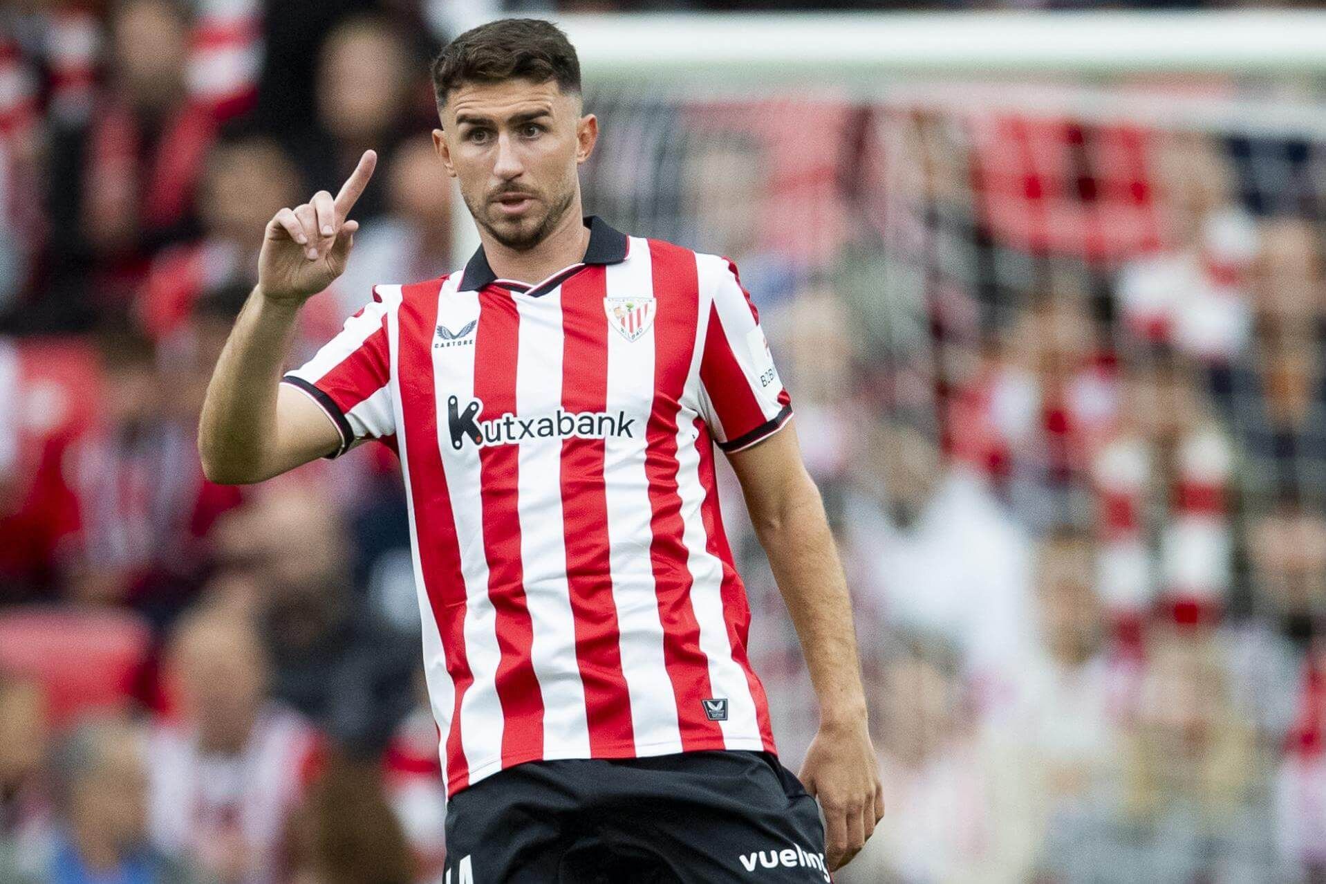 Órdenes de Aymeric Laporte ante el Girona en San Mamés.