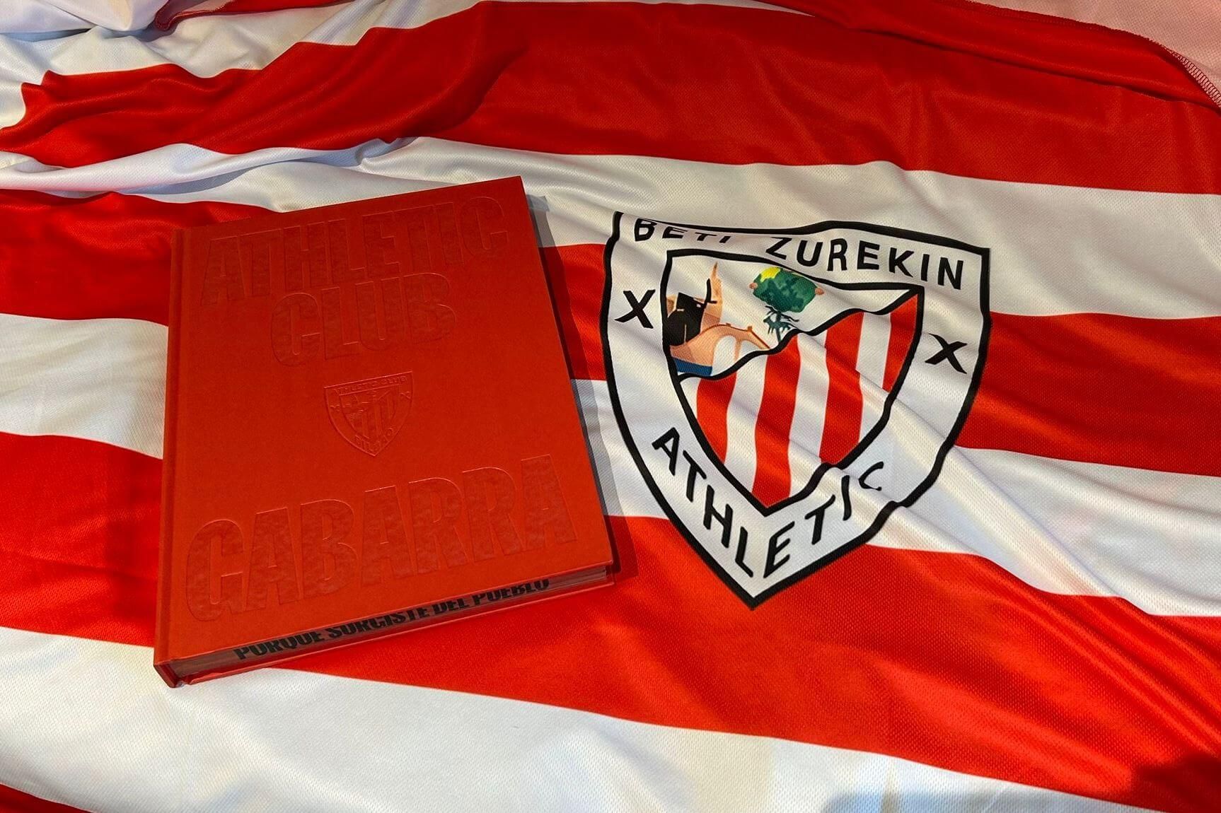  Portada del libro Athletic Club Gabarra presentado en San Mamés.