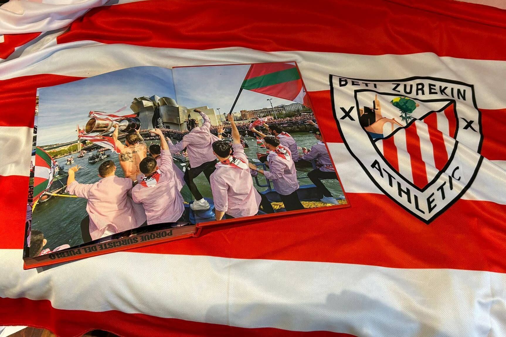  Páginas del libro Athletic Club Gabarra presentado en San Mamés.