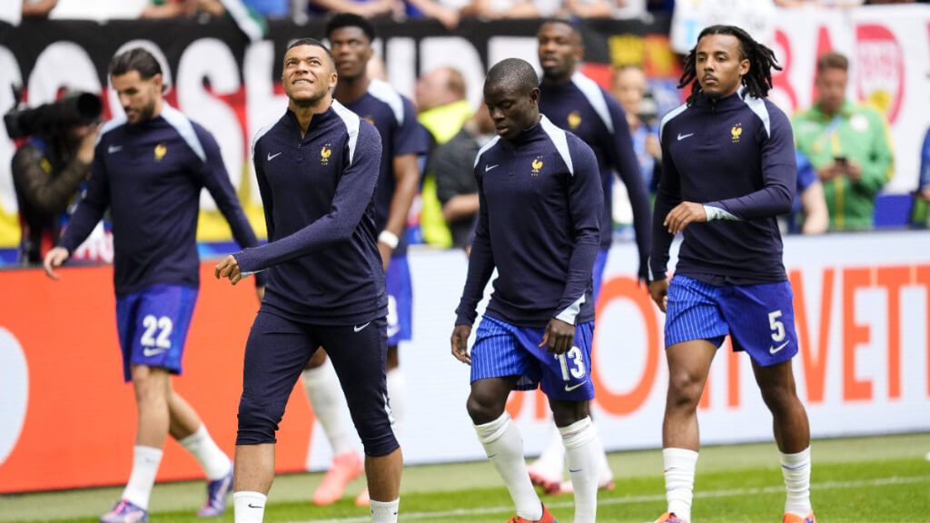 Mbappé y Koundé con la selección francesa (Fuente: Cordon Press)