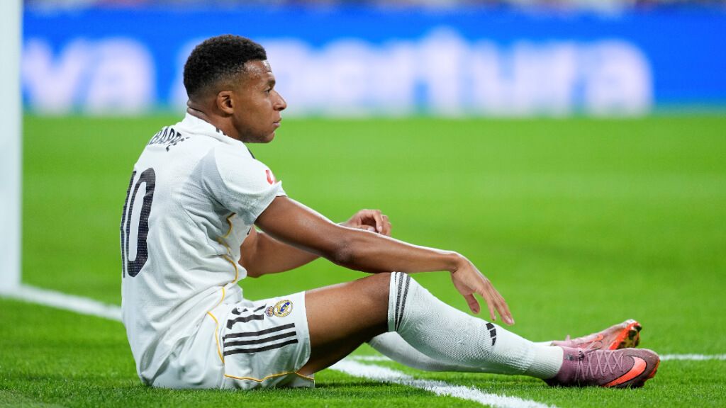 Kylian Mbappé durante un partido con el Real Madrid (Fuente: Europa Press)