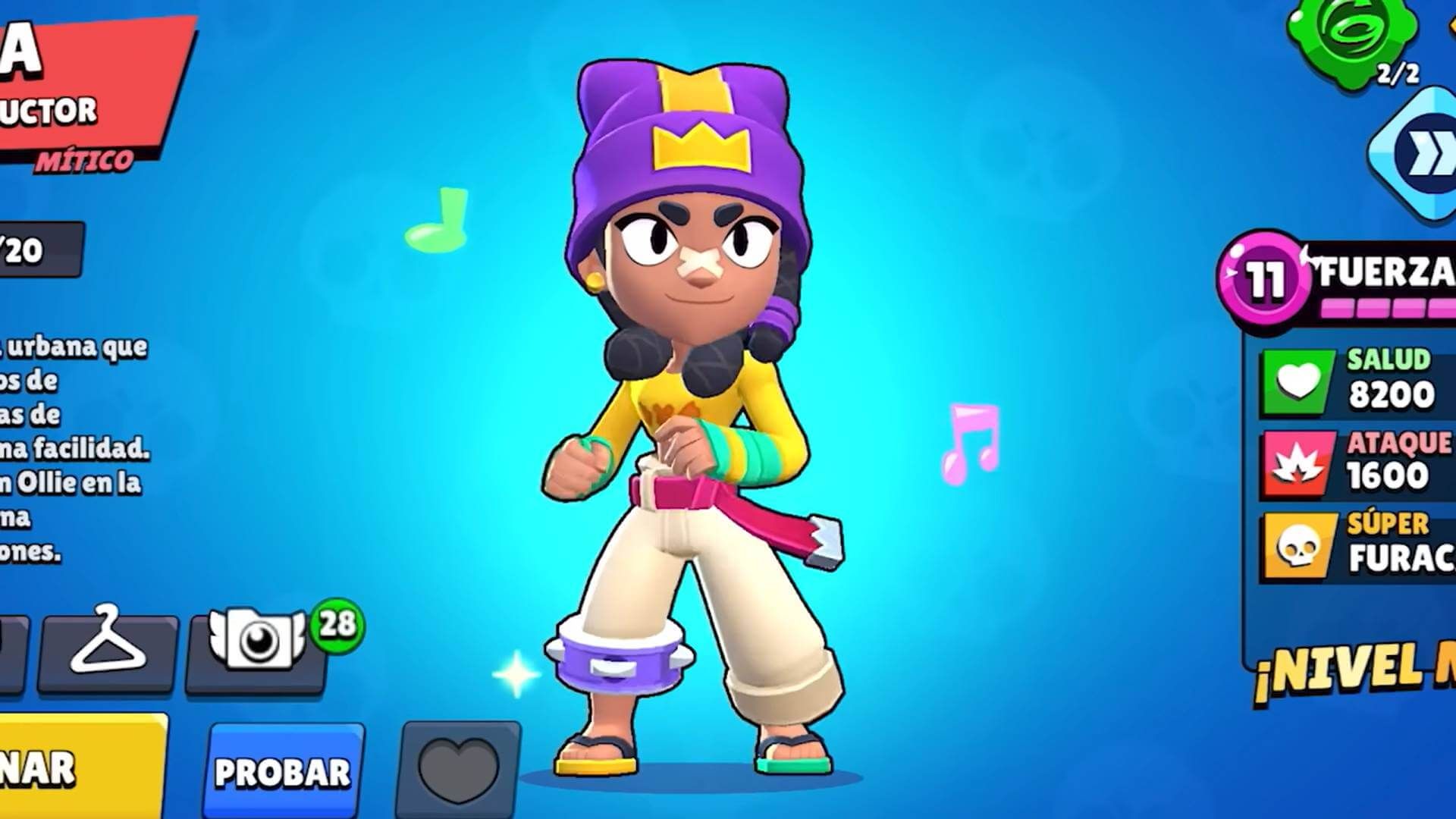  Mina, la nueva brawler de Brawl Stars