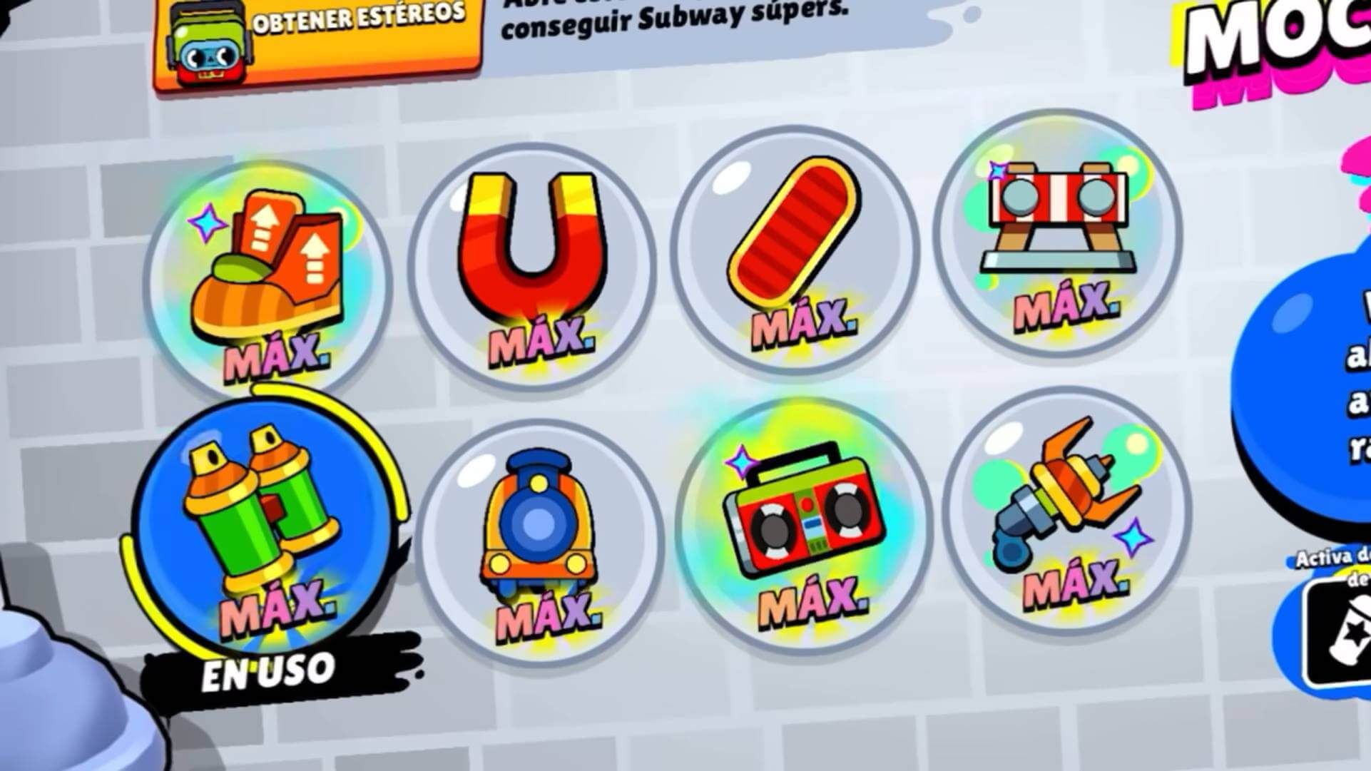  Los poderes de Subway Surfers del evento de Brawl Stars