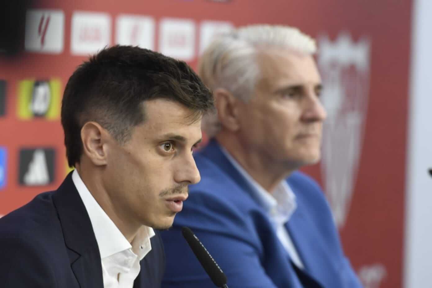  Alfon y Antonio Cordón, en la presentación del jugador.