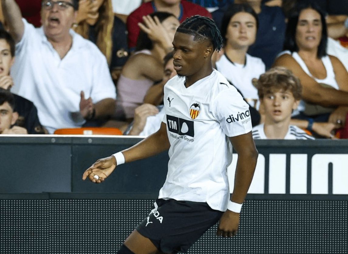  Largie Ramazani debuta en Mestalla