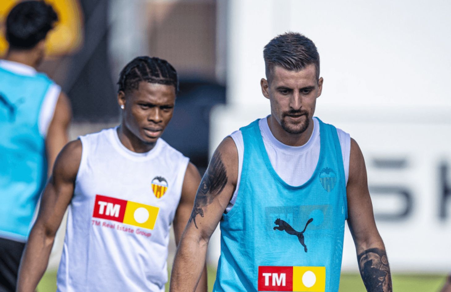 Ramazani en el entrenamiento