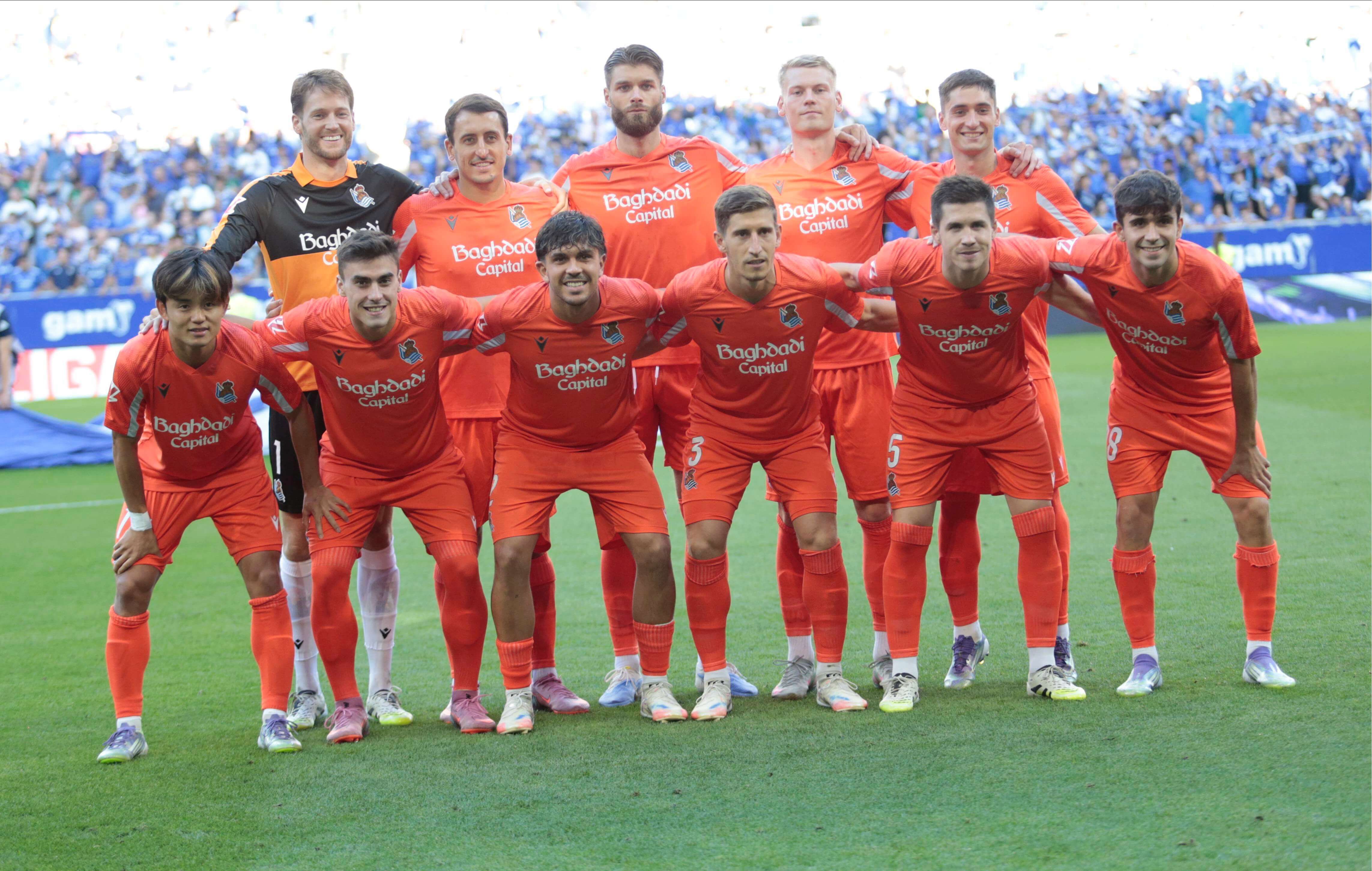 El once de Sergio Francisco en el Oviedo-Real Sociedad.