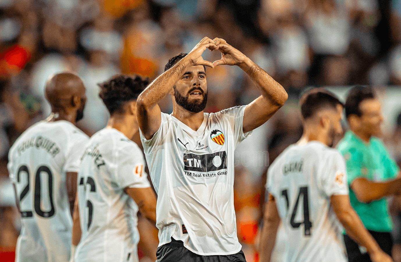 Luis Rioja uno de los veteranos que ya sabe lo que es marcar en Barcelona