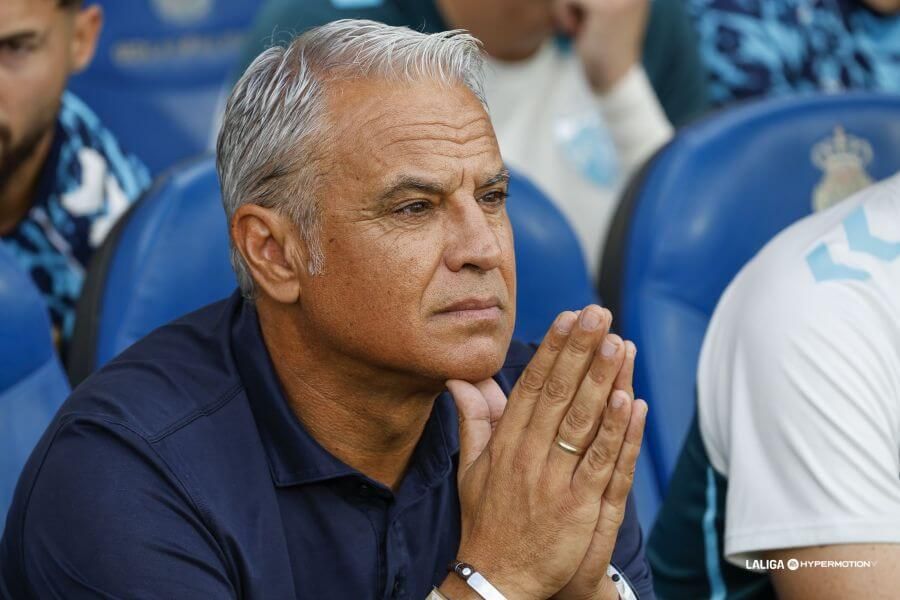 Sergio Pellicer, durante el UD Las Palmas-Málaga (Foto: LaLiga).