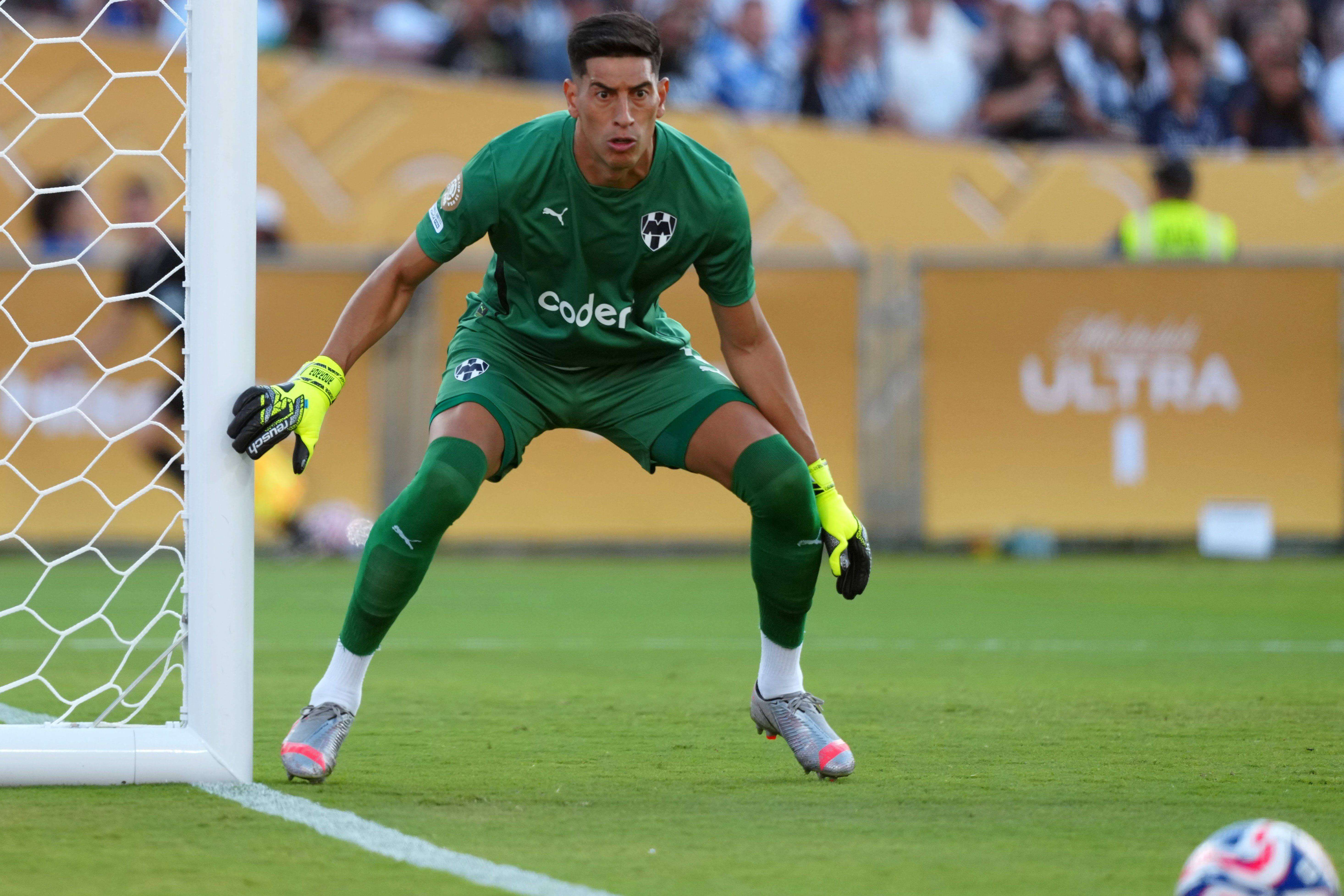  Esteban Andrada, portero de Monterrey.