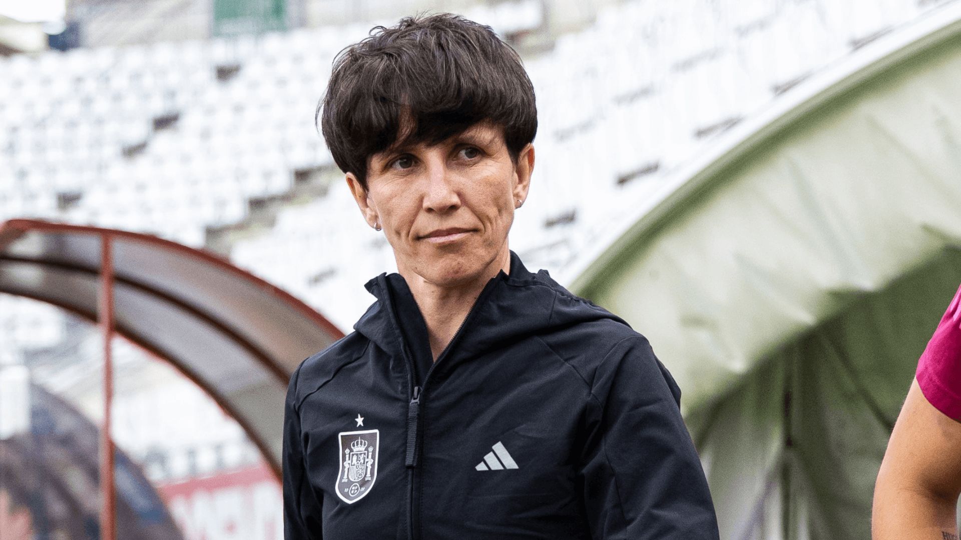  Sonia Bermúdez, en un partido de España.