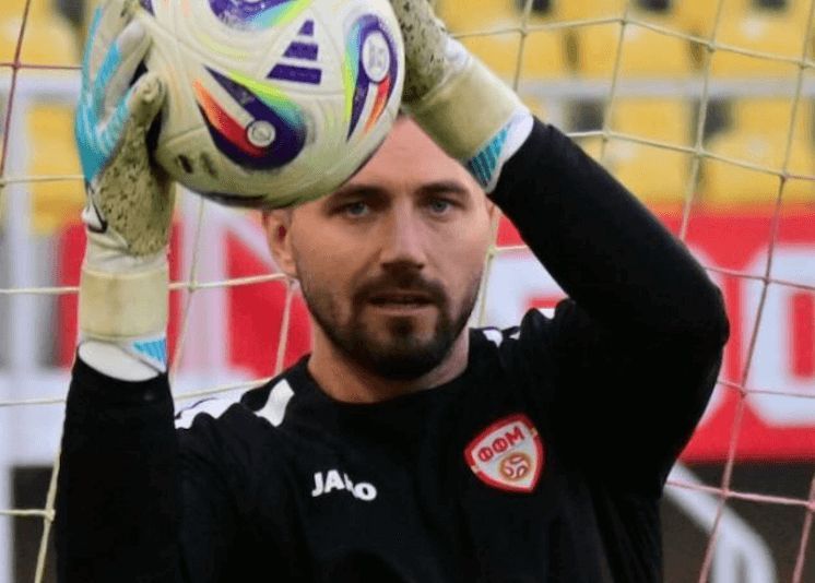  Stole Dimitrievski con Macedonia