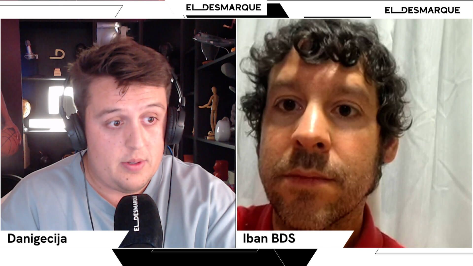 Iban Vázquez, en ElDesmarque Stream con Daniel García Écija