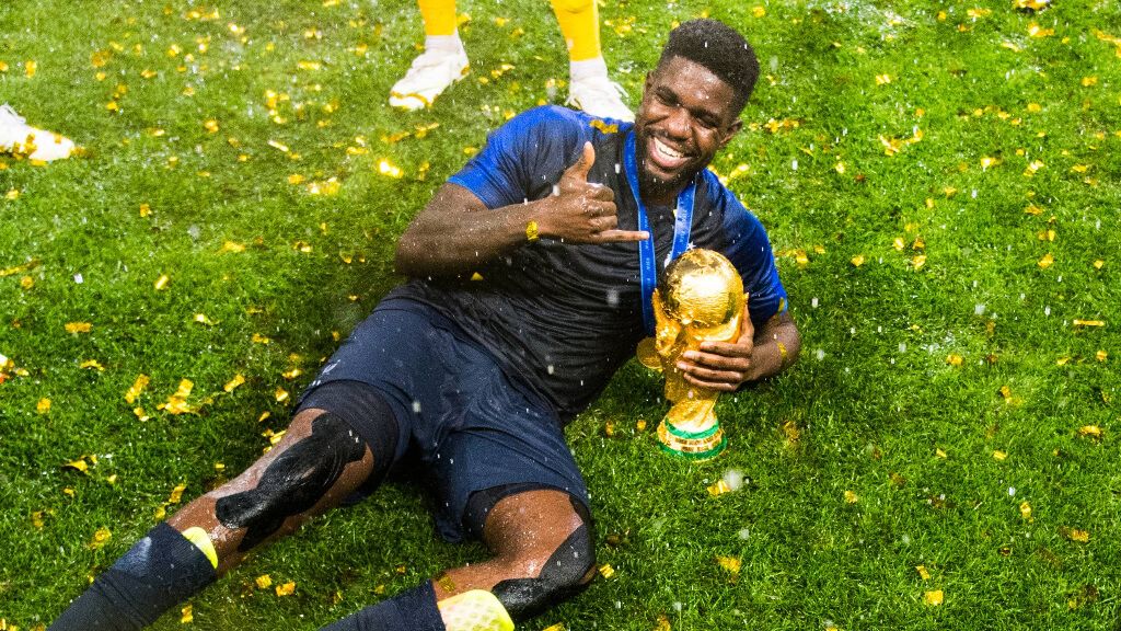 Umtiti celebra el Mundial con Francia (Cordon Press)