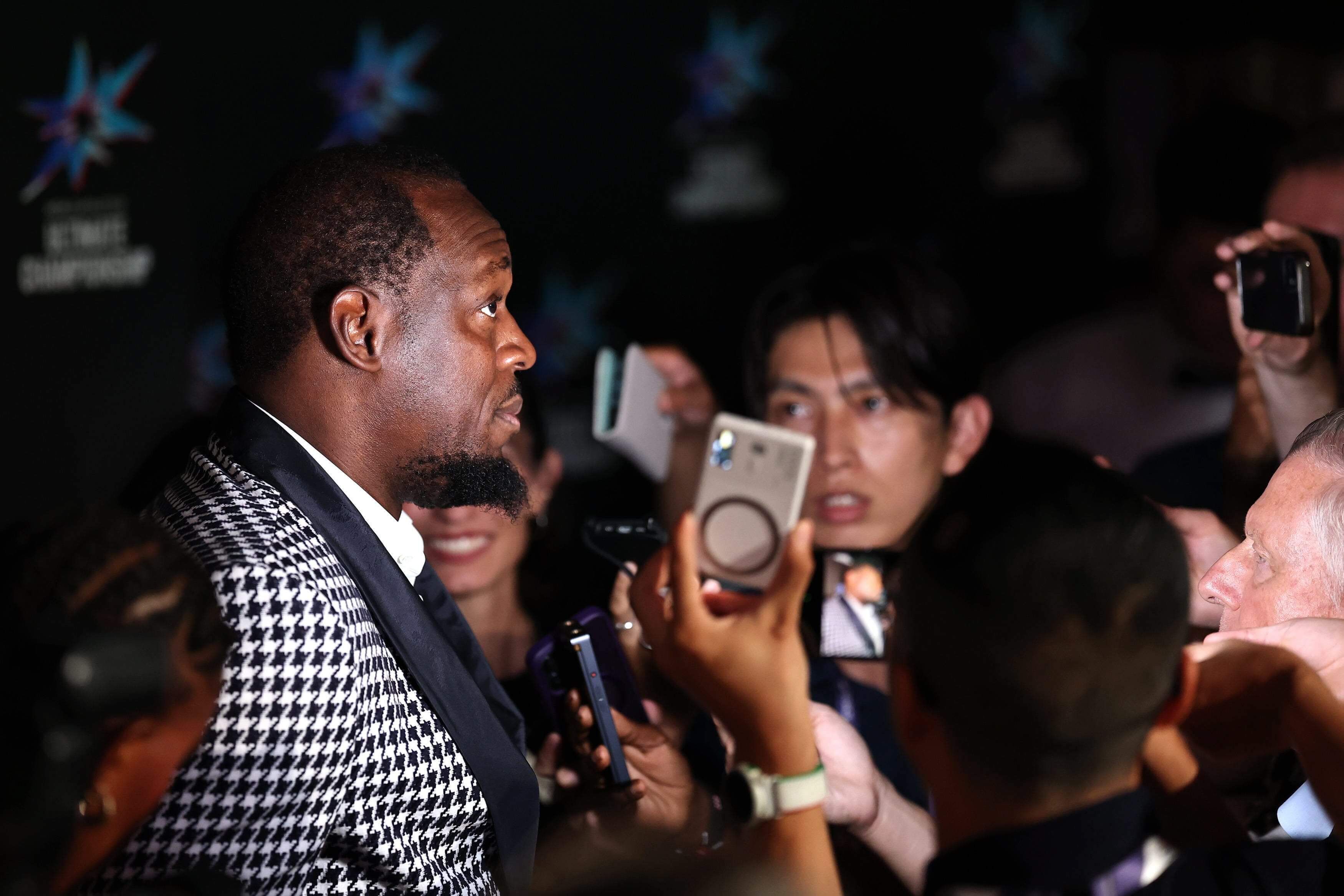 Usain Bolt en los Mundiales de Atletismo