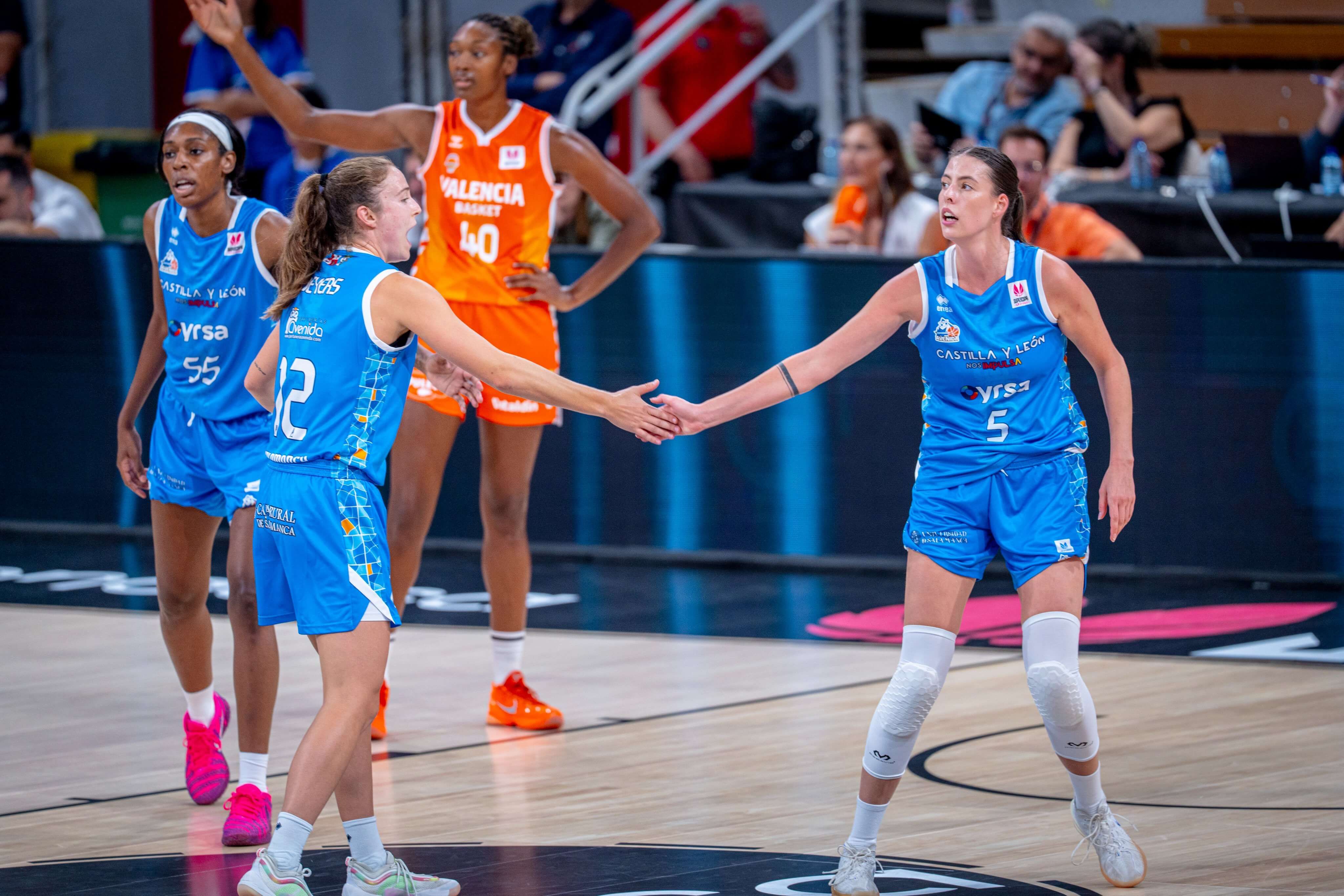 Valencia Basket doblega al Perfumerías Avenida