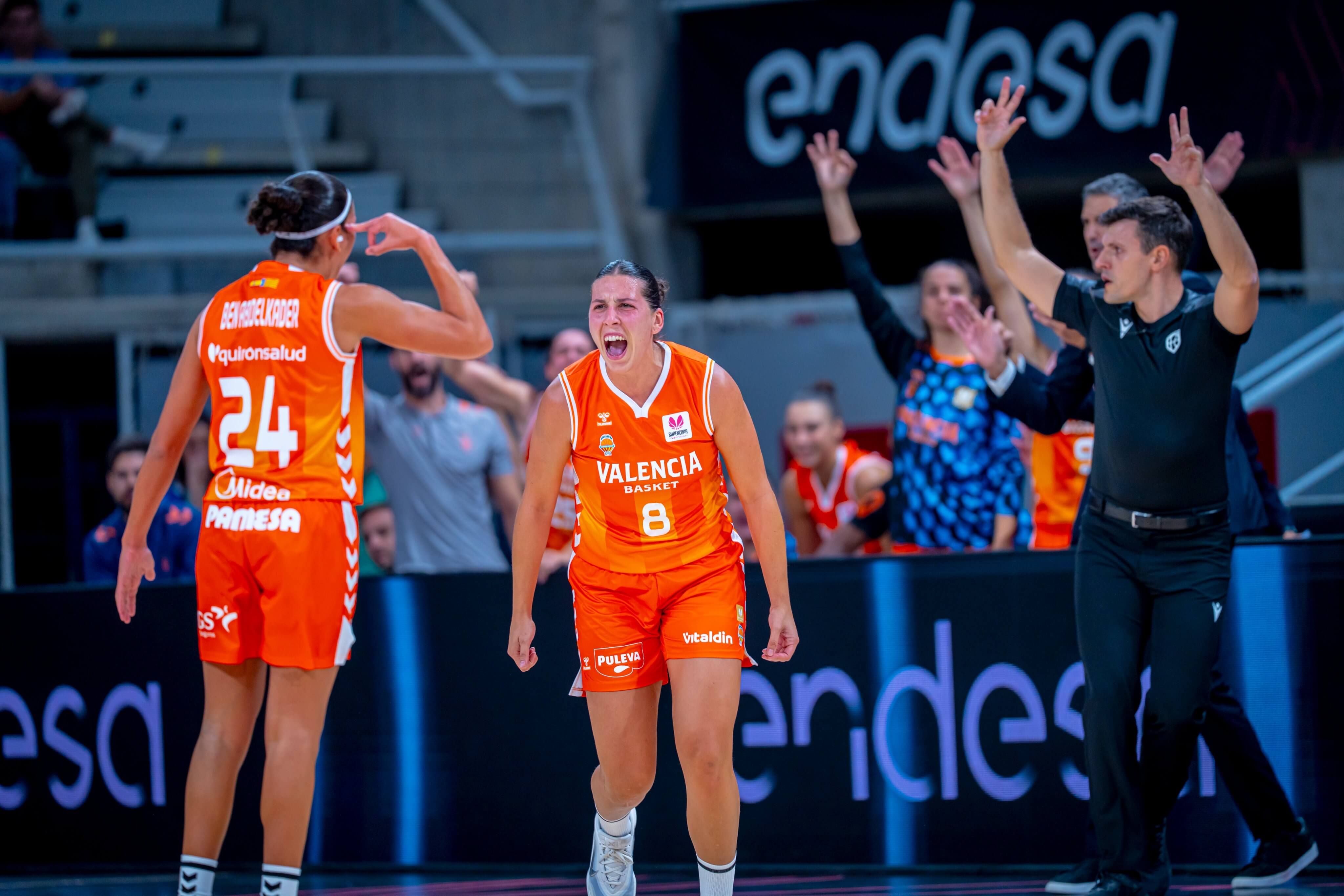 Valencia Basket doblega al Perfumerías Avenida