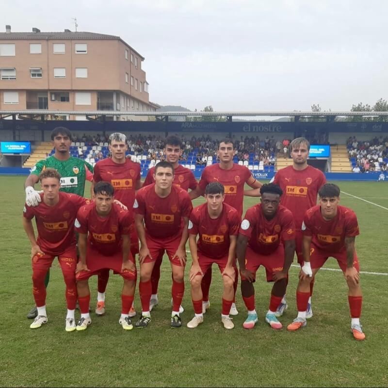  VCF Mestalla empata ante el Alcoyano