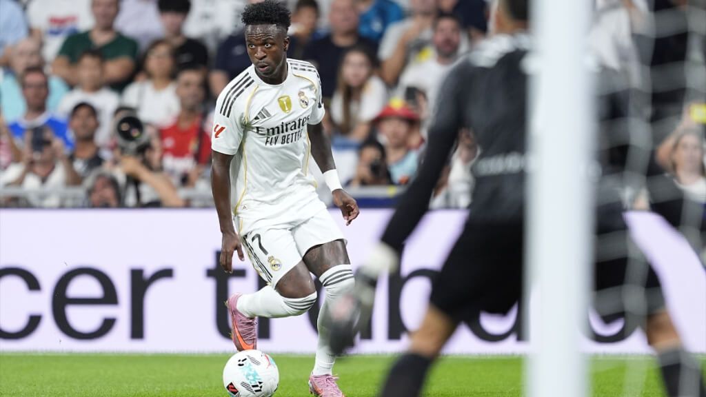 Vinicius Jr ante el RCD Mallorca (Foto: Europa Press)