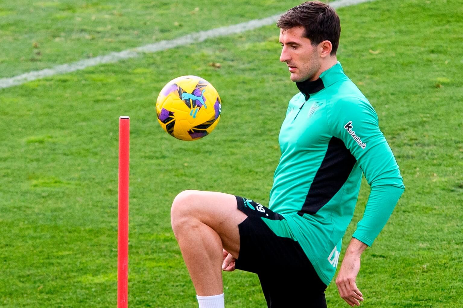  Controles de Dani Vivian entrenando en Lezama.