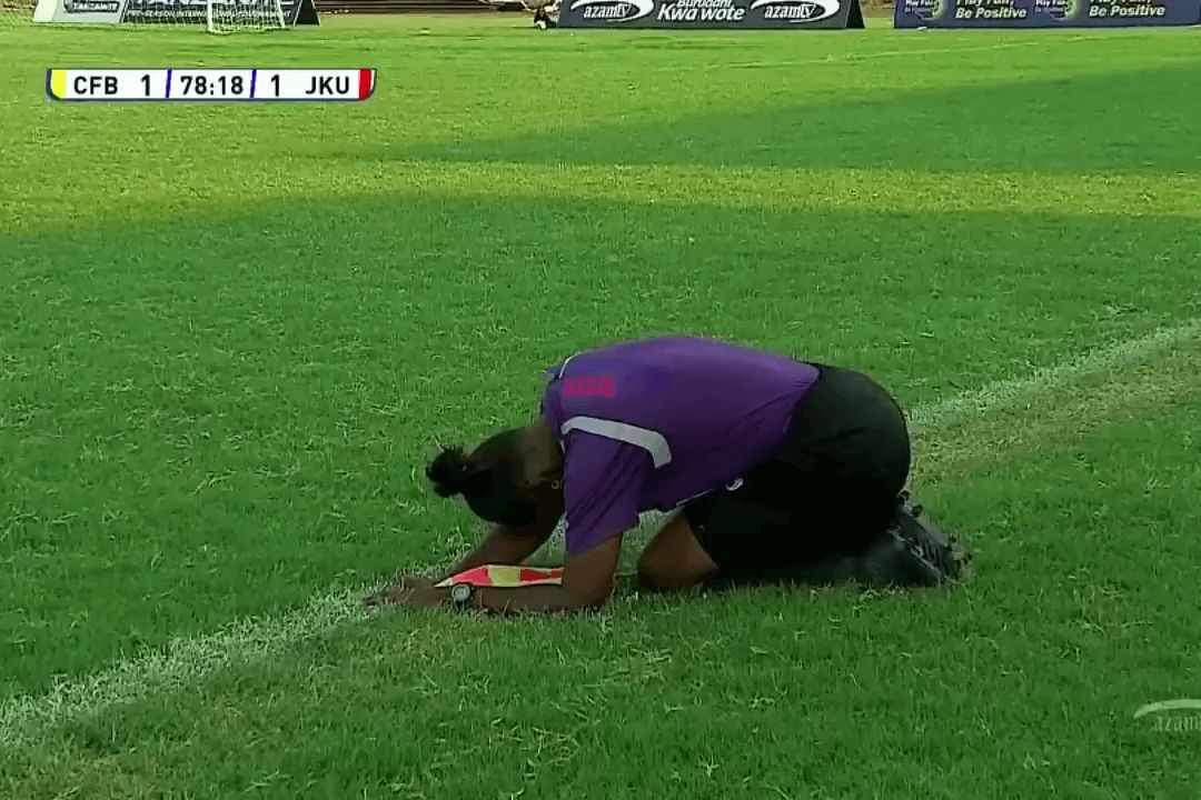  Una asistente, en Tanzania