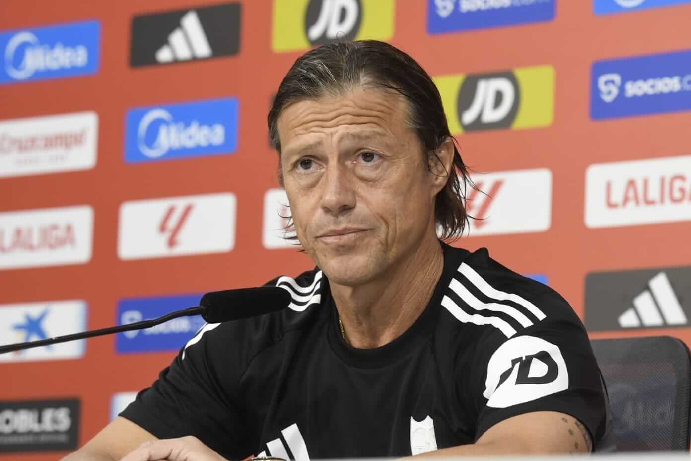  Matías Almeyda, en sala de prensa