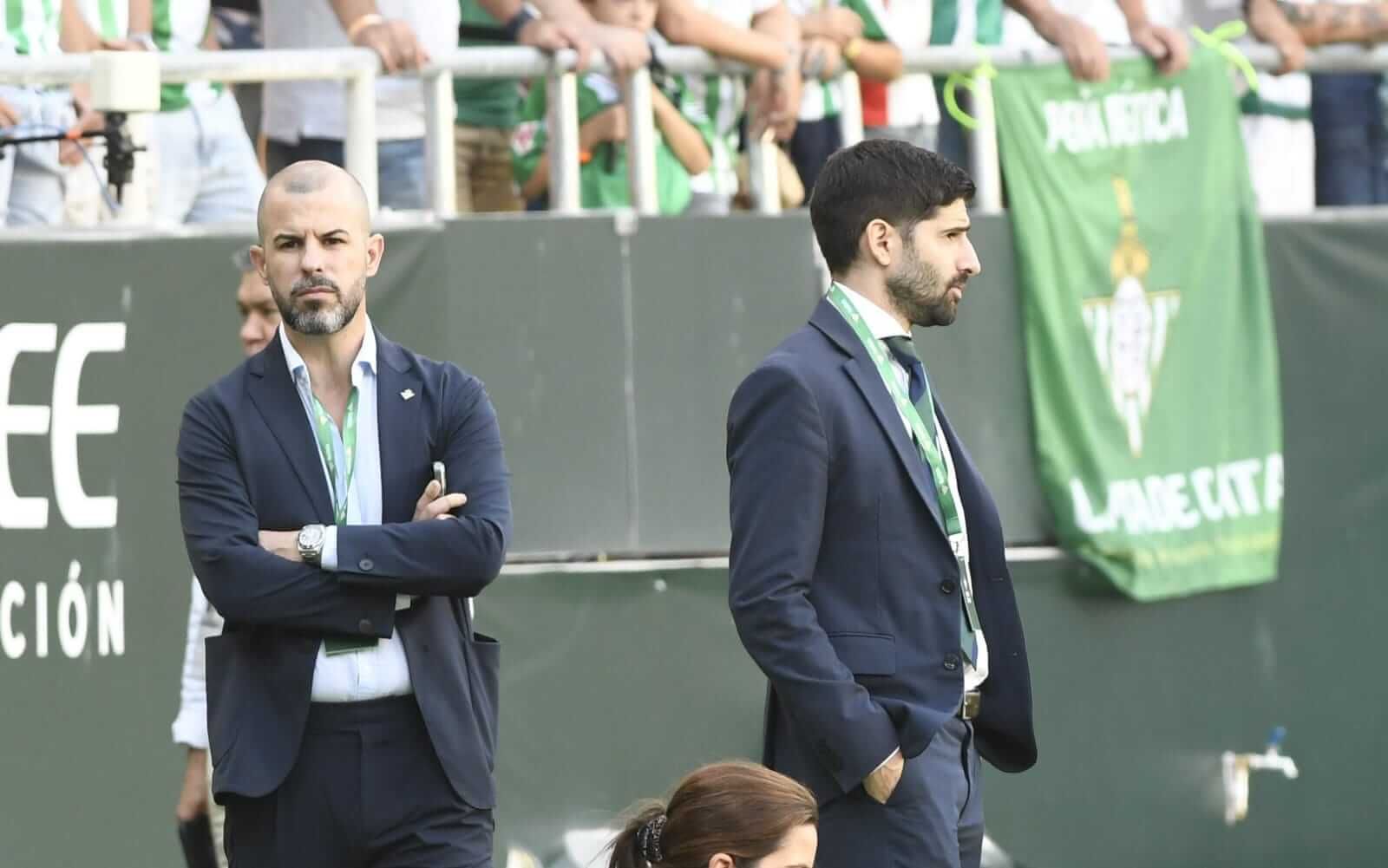 Manu Fajardo y Álvaro Ladrón, en La Cartuja