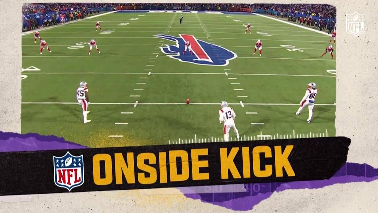  El onside kick.