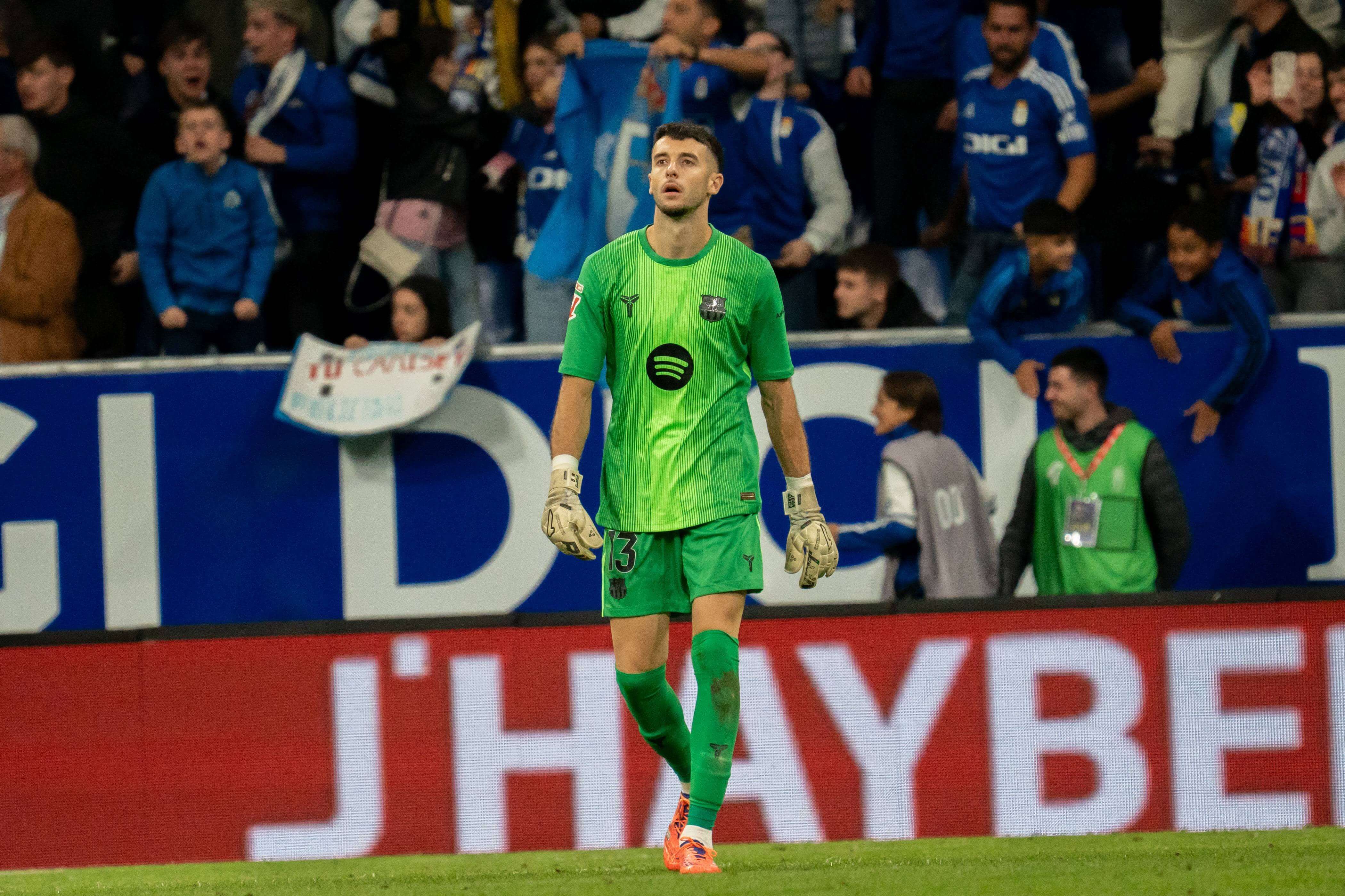 Joan García ha recibido el apoyo de Hansi Flick (foto: Cordon PRess).