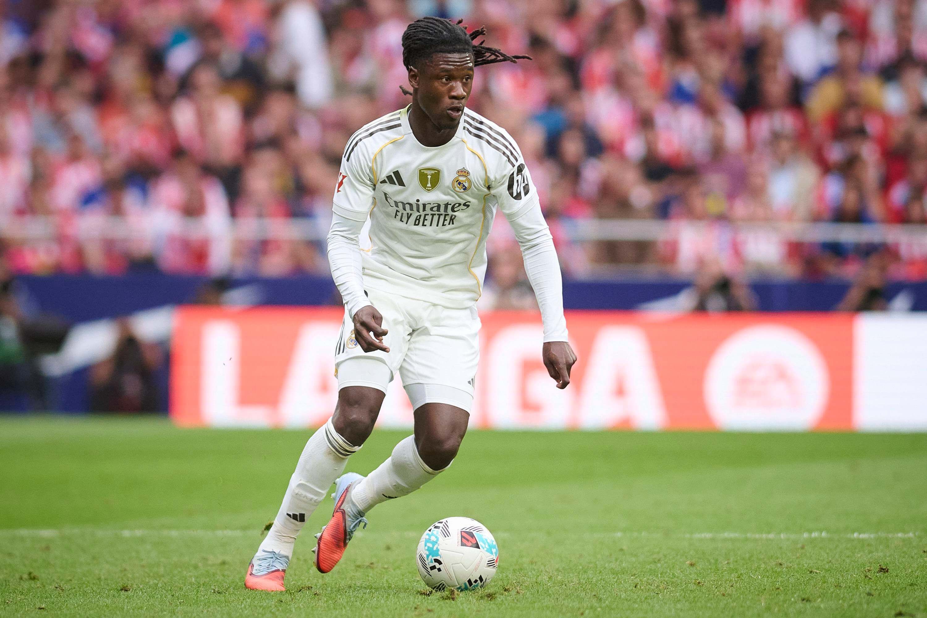  Camavinga en el derbi madrileño (Cordon Press)