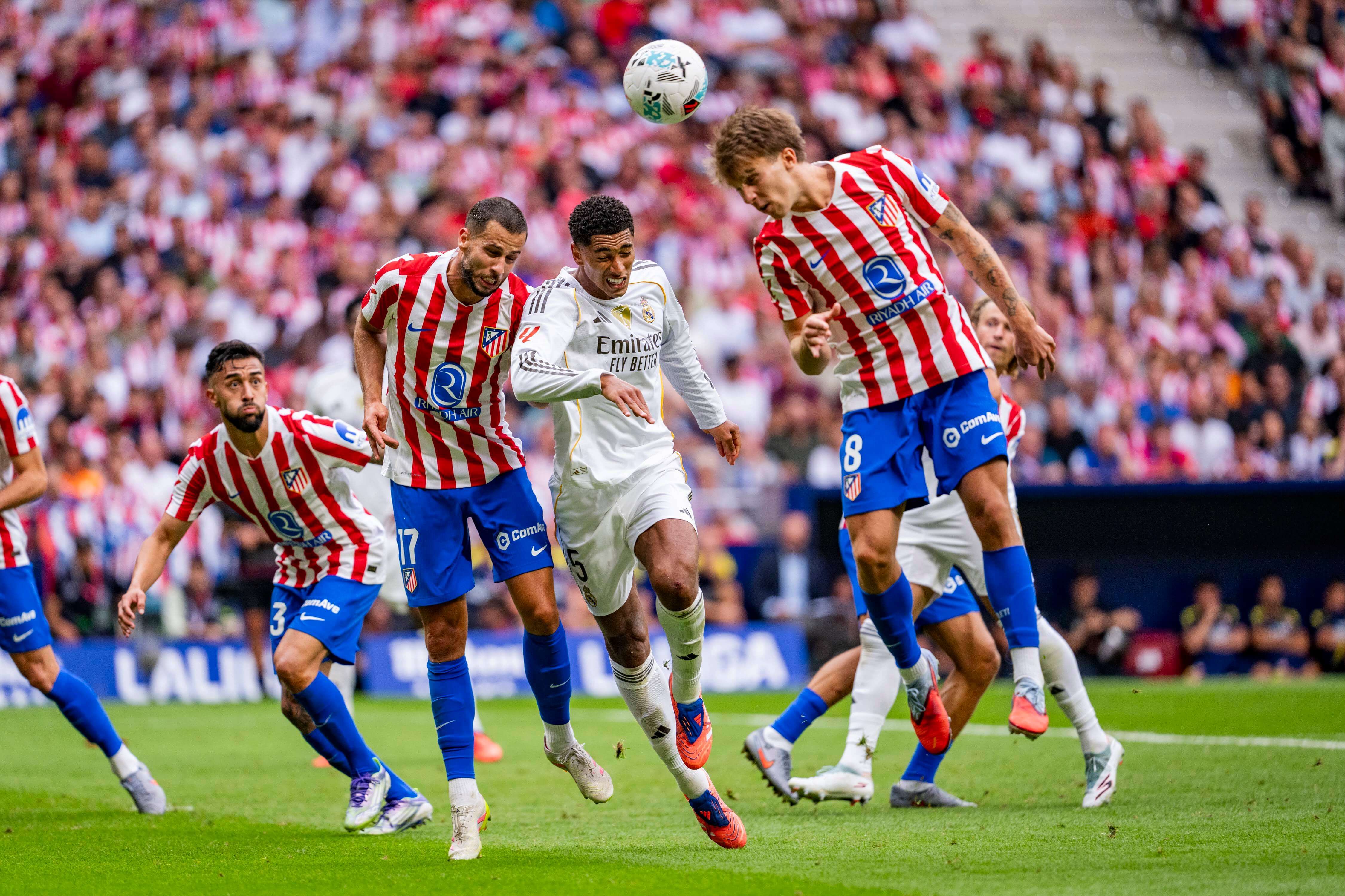  Bellingham en el derbi madrileño (Cordon Press)