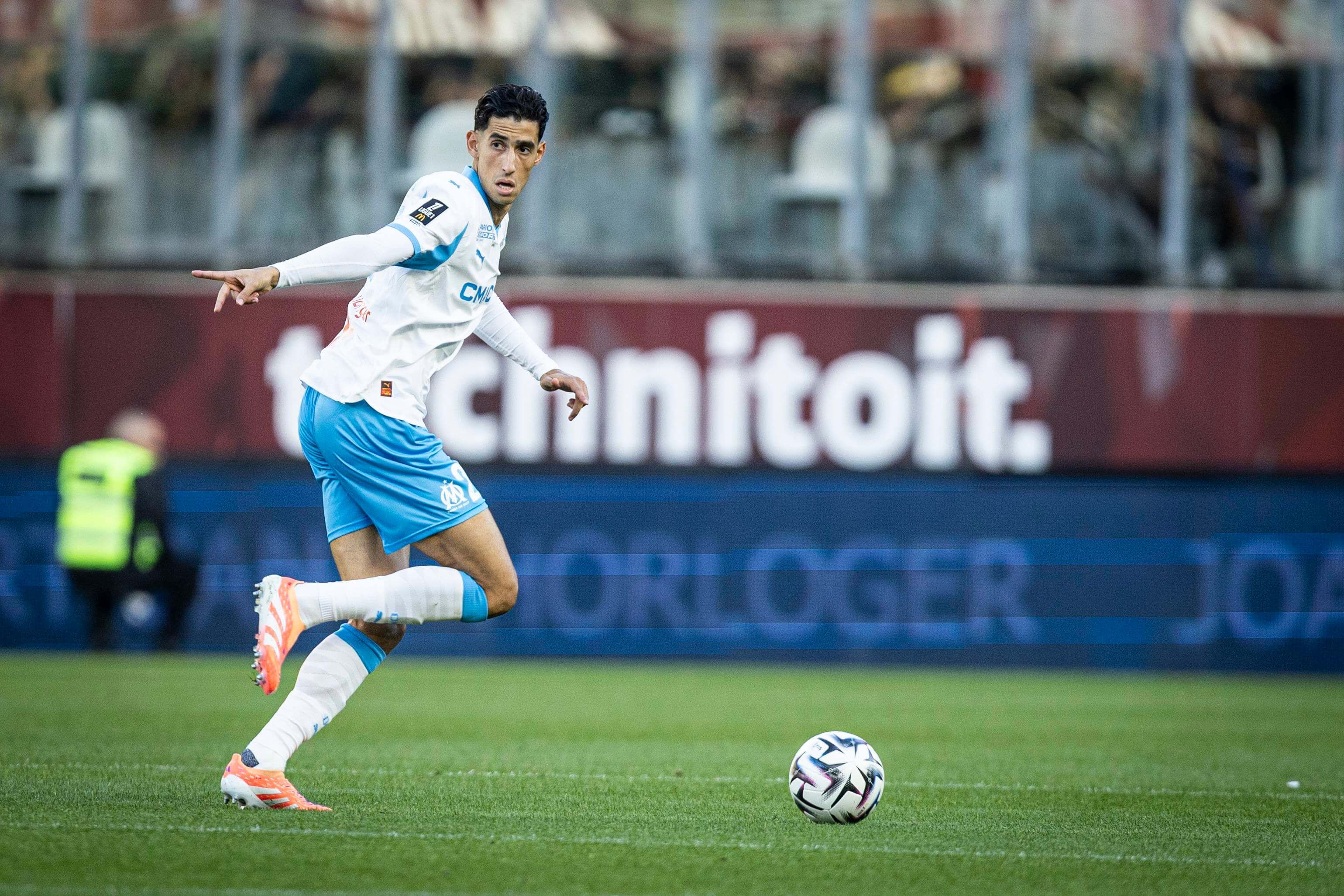 Nayef Aguerd en el Olympique de Marsella (Cordon Press)