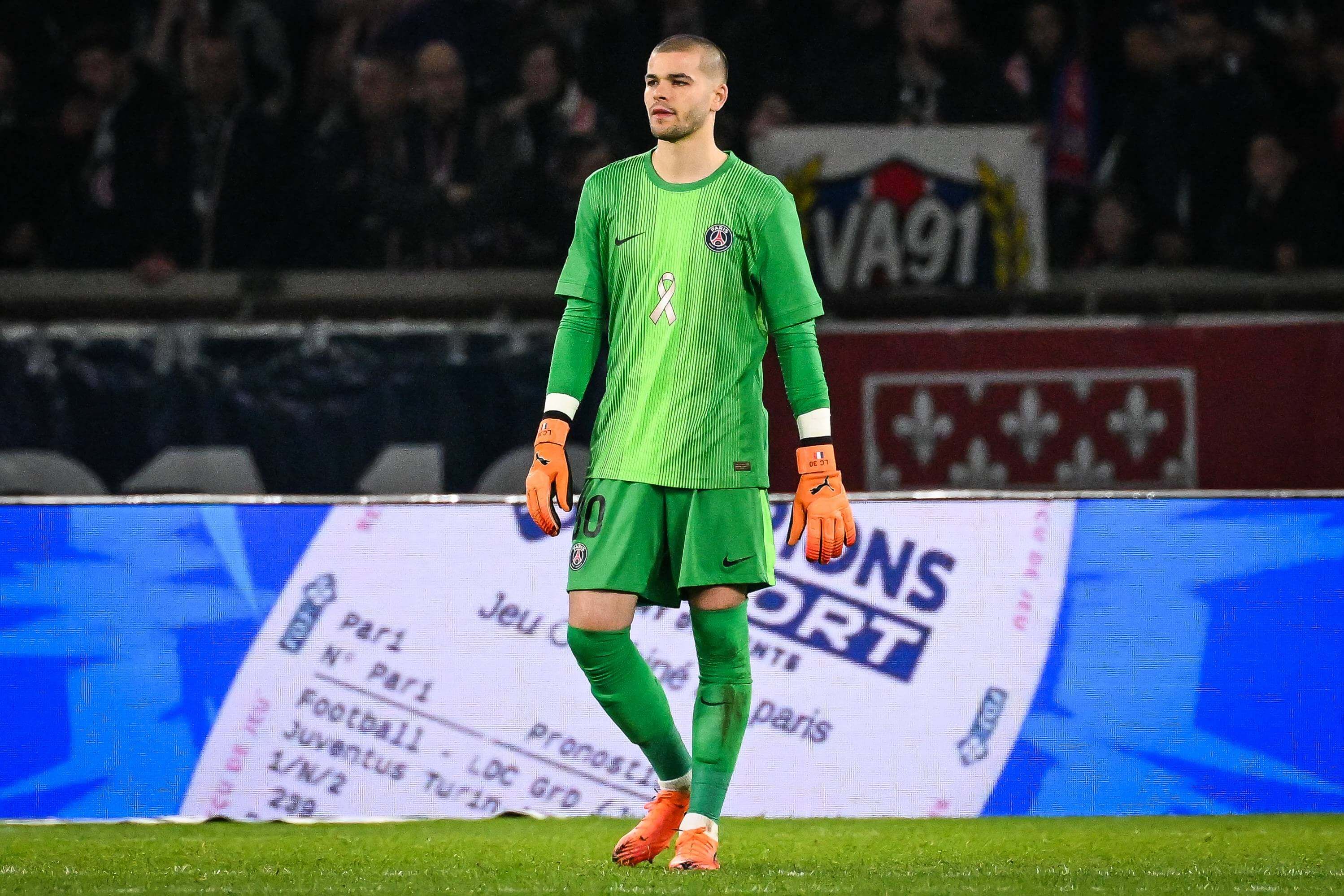  Lucas Chevalier, portero del PSG (Cordon Press)