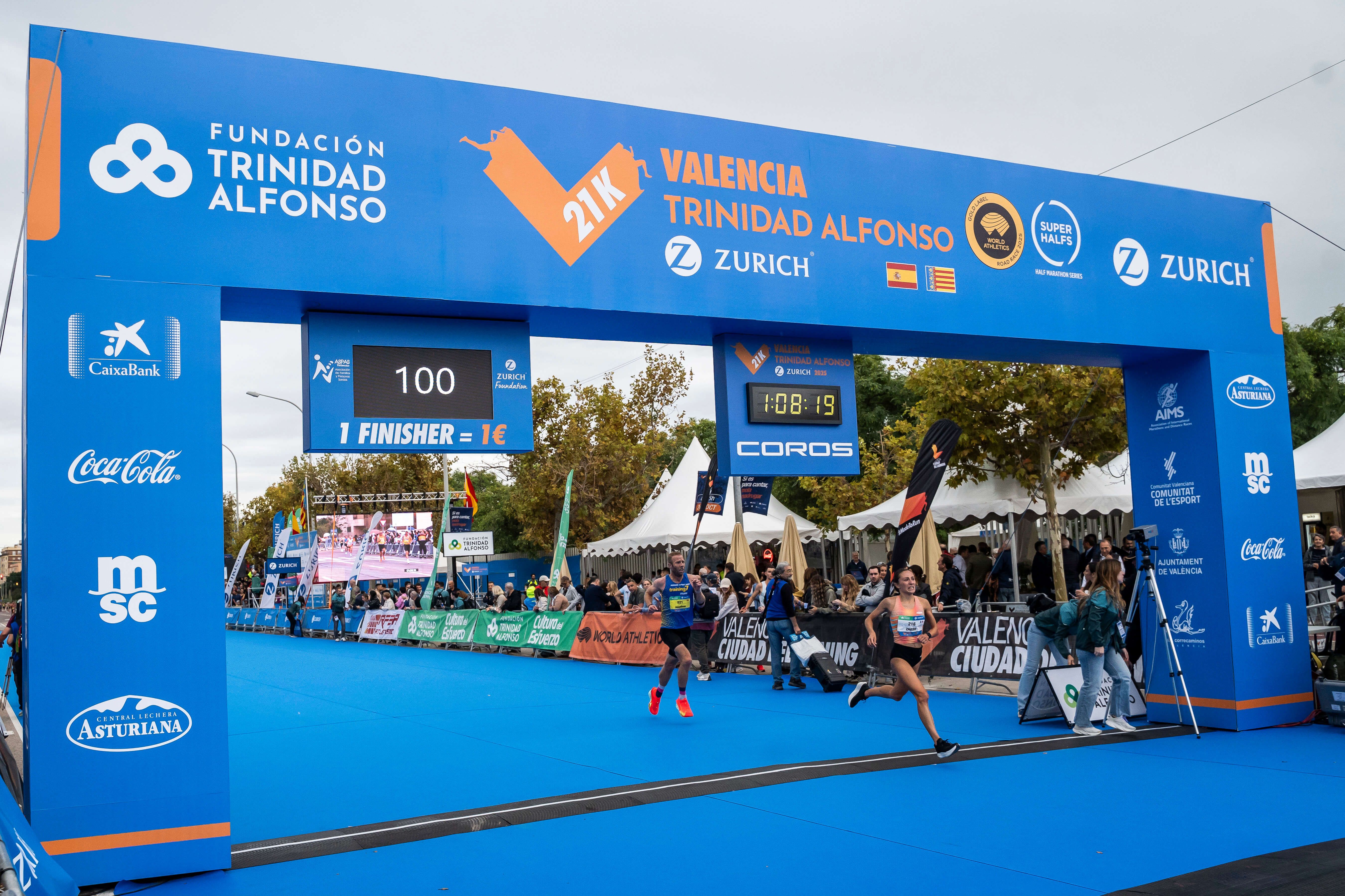 Zarbo en el Medio Maratón Valencia 2025