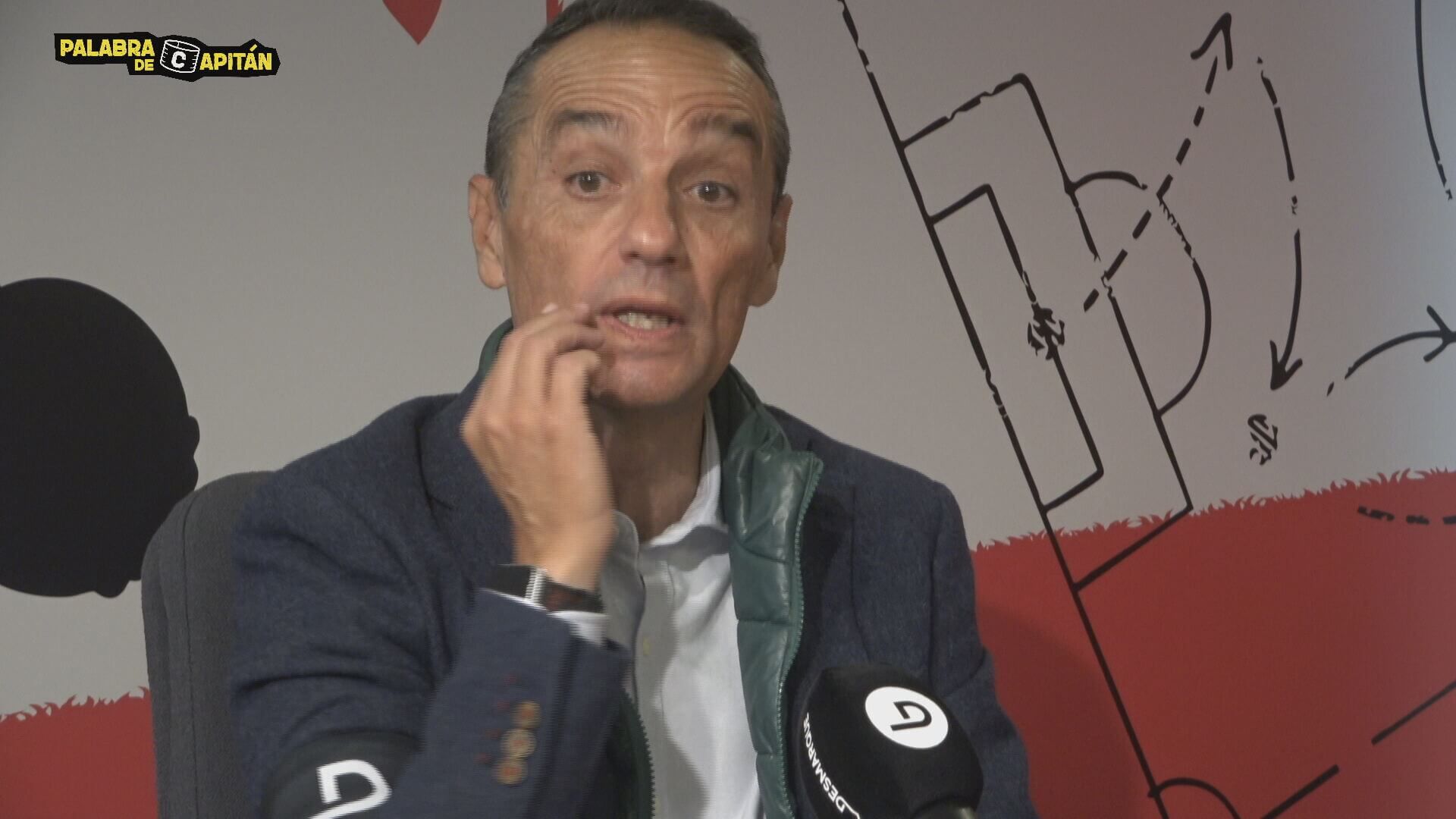 José Luis Oltra, en el programa Palabra de Capitán.